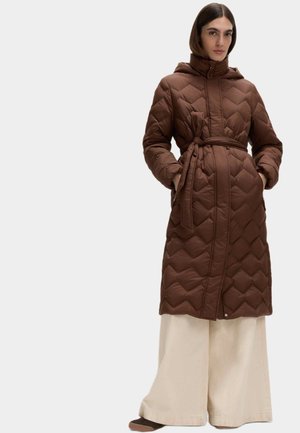 QUILTED ZIG ZAG  - Dunfrakker - conker