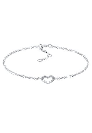 HERZ LIEBE LOVE - Armbånd - silberfarben