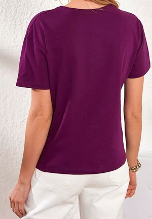 T-shirt imprimé - purple