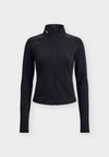 VANISH ELITE FULL ZIP - Тренировъчно яке - ultimate black/metallic silver-coloured