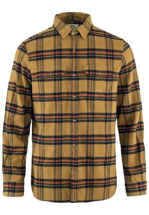 Fjällräven Camisa - buckwheat brown-autumn leaf