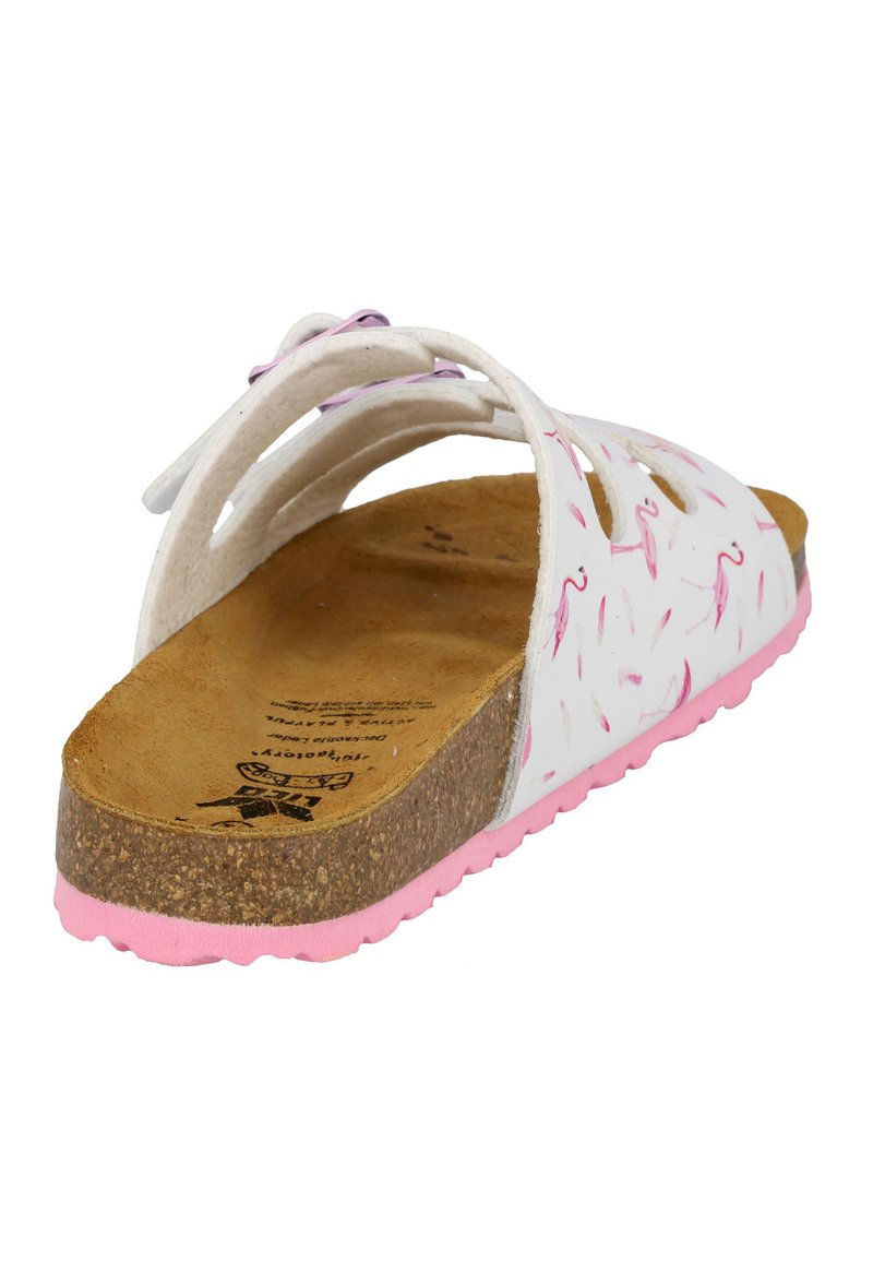 LICO FLAMINCO Pantolette flach white/weiß Zalando