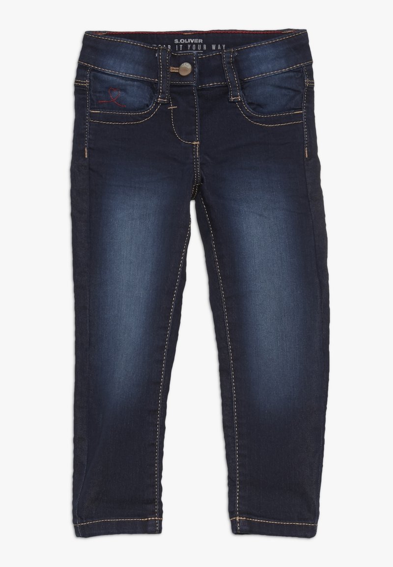 s.Oliver Vaqueros rectos - blue denim