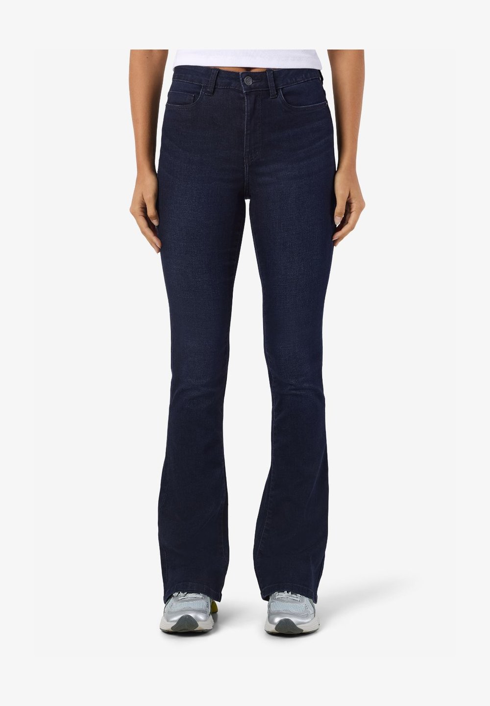 Noisy May Nmcallie Jeans Attillati Donna Con Spacco Alla Caviglia – Blu
