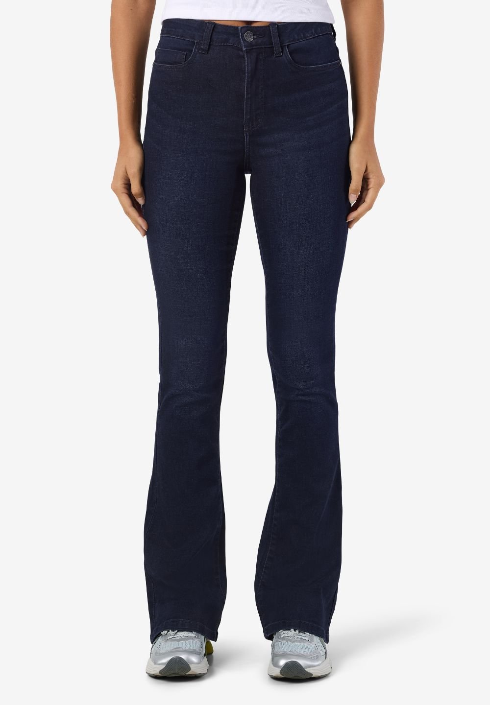 Noisy May Nmcallie Jeans Attillati Donna Con Spacco Alla Caviglia – Blu