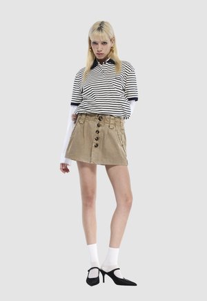 MISS SIXTY  - Mini skirt - persimmons