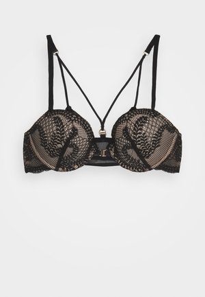 LASCANA, GRAPHIC - Soutien-gorge push-up - black