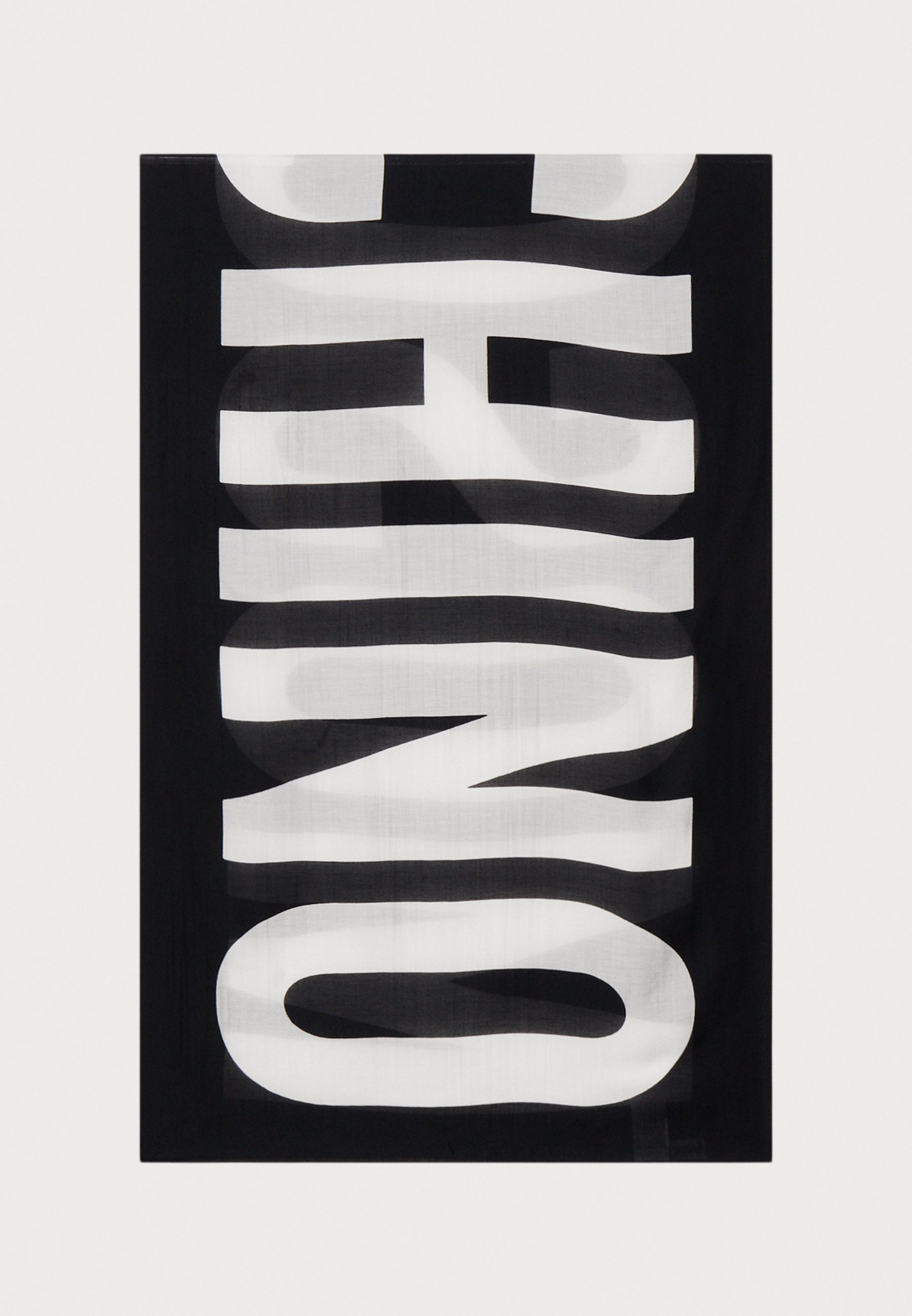 MOSCHINO UNISEX Sciarpa black/nero - Main Image