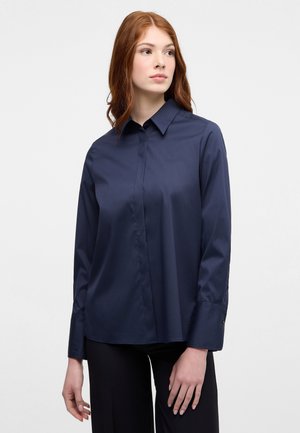 SIGNATURE SHIRT - LOOSE FIT - Skjortebluser - navy