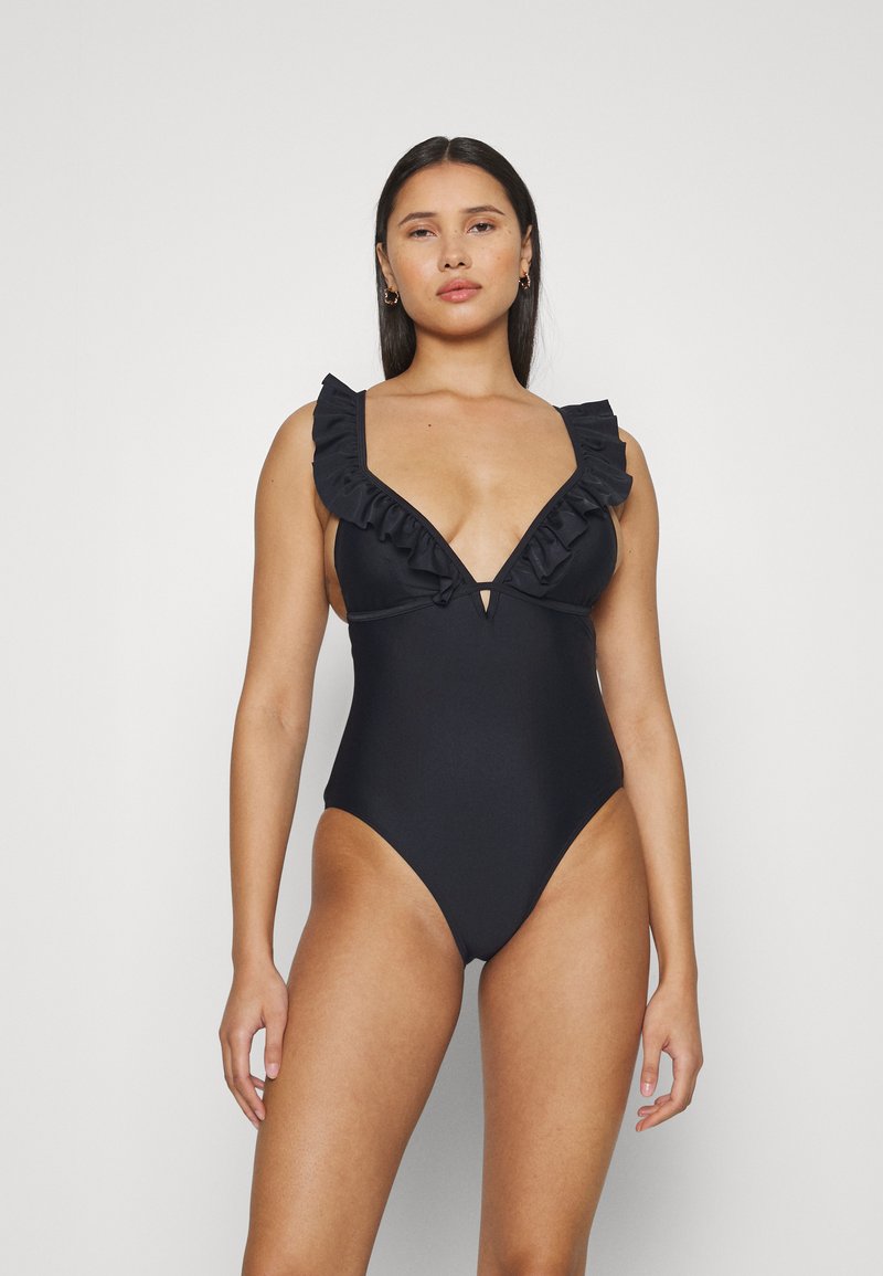 Pieces PCBADA SWIMSUIT Swimsuit black Zalando.ie