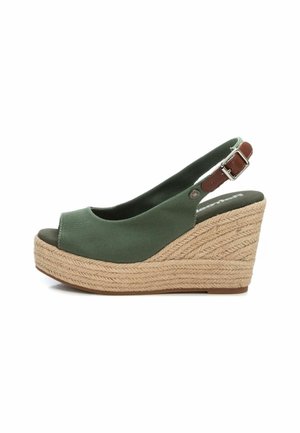SANDAL - Zapatos de plataforma - khaki