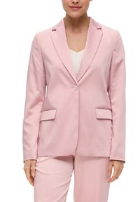 s.Oliver BLACK LABEL MIT GLATTER STRUKTUR - Blazer - zartrosa