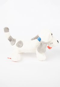 sigikid HUND HELMUT DIE STOFFIS - Cuddly toy - weiß/grau