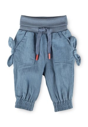 CHAMBRAY SAVANNE - Stoffhose - helles denimblau