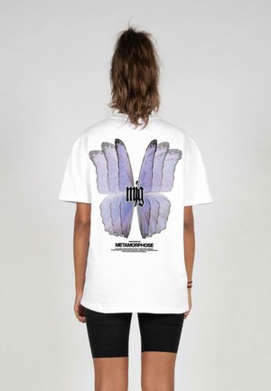 TEE TRANSFORMATION - T-shirt imprimé - white