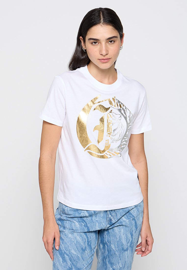 Just Cavalli T-shirt print wit