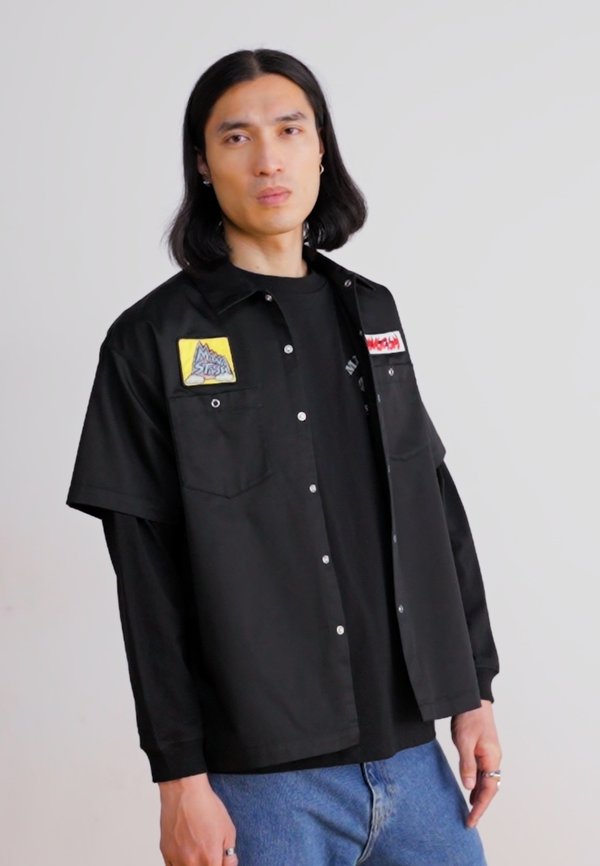 PATCHED LOGO WORK  - Shirt3
