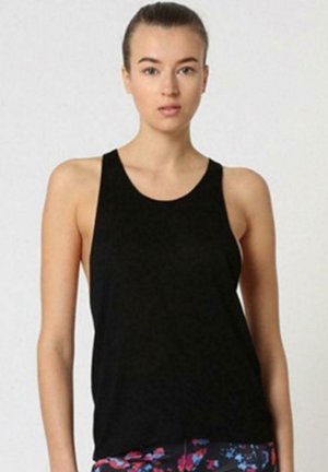 ESPALDA NADADOR - Top - black/neon orange