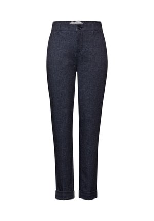 IM MELANGE-LOOK - Chino - schwarz