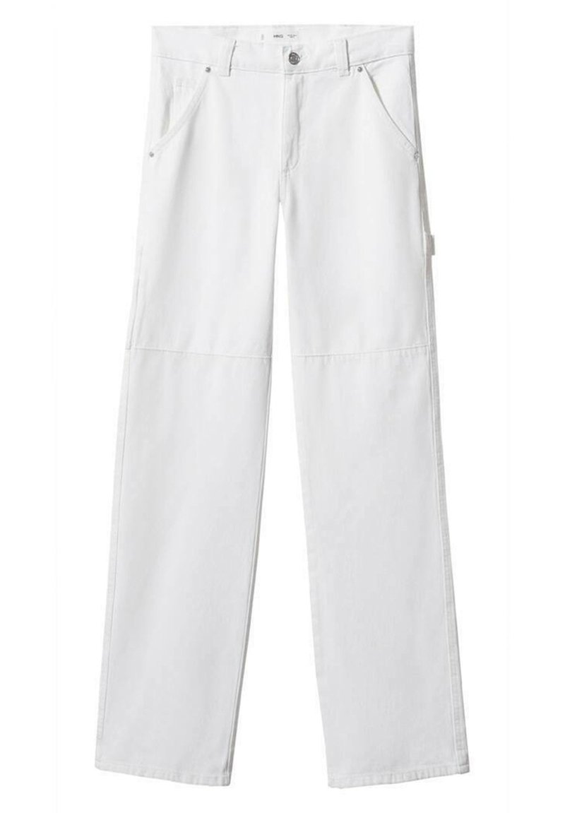 Mango Straight leg jeans wit