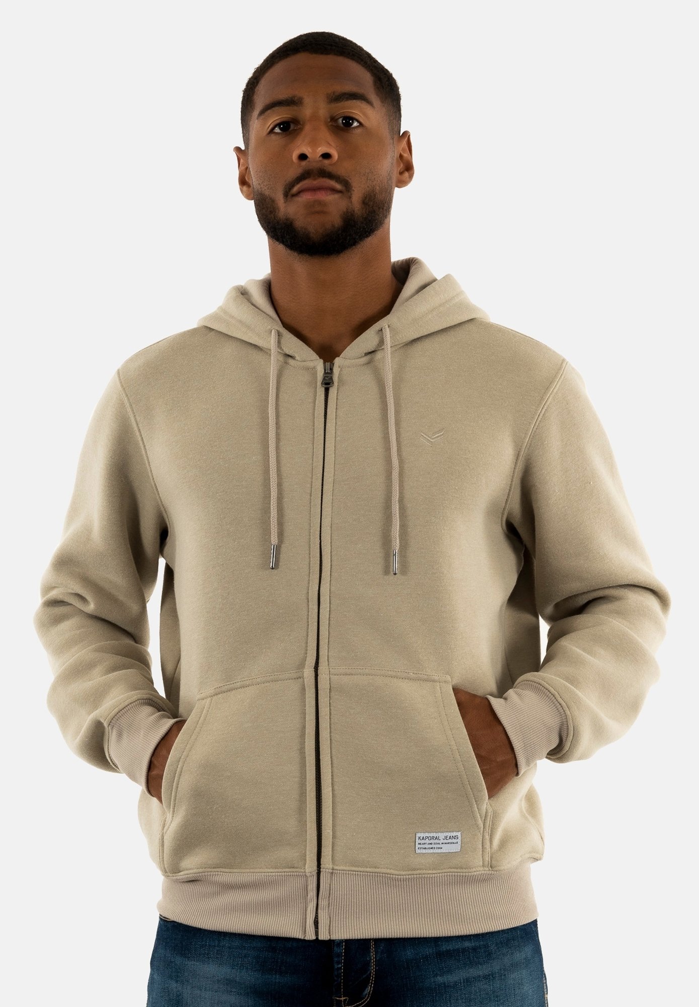 Kaporal BYLA Sweat zippé beige