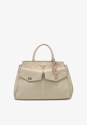 Guess, BLAKE GIRLFRIEND SATCHEL - Handtasche - bone logo