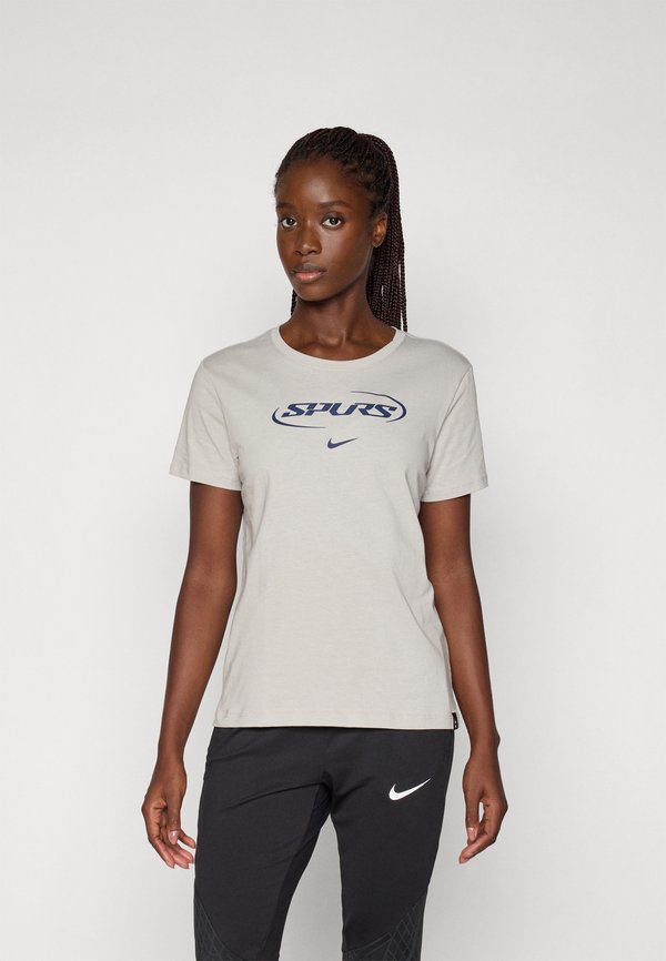 THFC WORDMARK TEE - Club wear - light iron ore