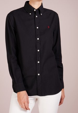 Overhemdblouse - black