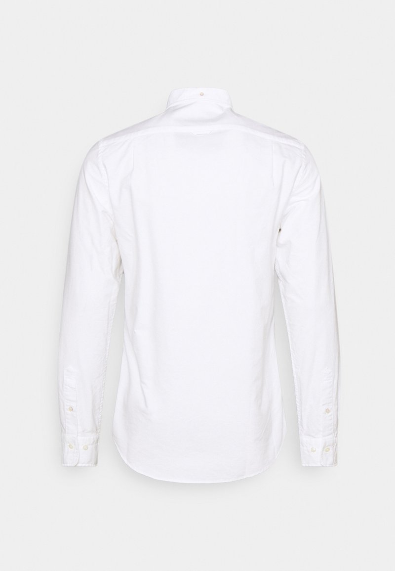 Gant Slim Fit Logo Detail Skjorta White Vit Zalando Se Gant Slim Fit Logo Detail Skjorta White Vit Zalando Se