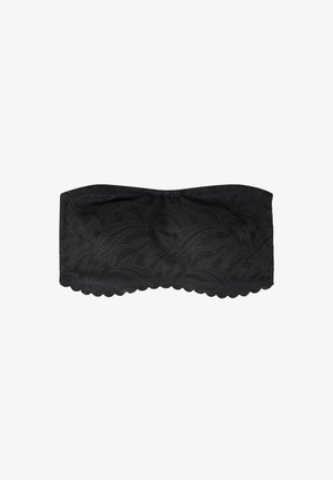 ALL-OVER SCALLOP EDGE 2 PACK - Liemenėlė su daugiafunkcėmis petnešėlėmis / be petnešėlių - black