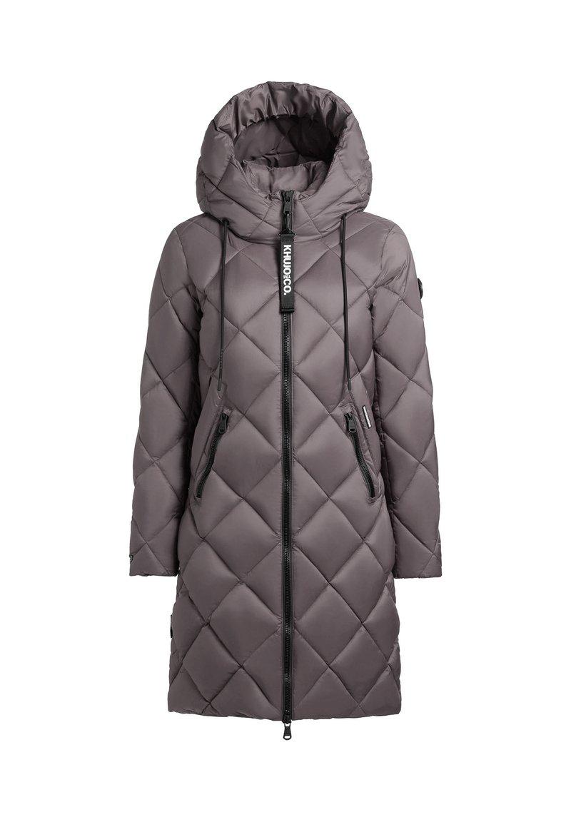 khujo Wintermantel donkergrijs