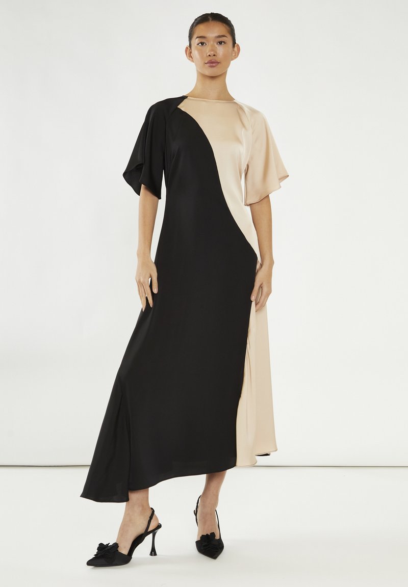 Glamorous Maxi jurk black nude/zwart Zalando.nl