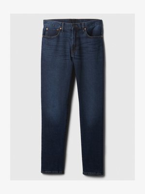 GAP STRAIGHT DARK WASH - Straight leg jeans - dark blue