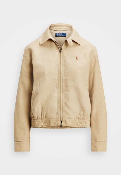 Polo Ralph Lauren LINEN WINDBREAKER - Poletna jakna - tan