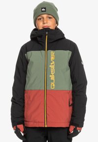 Quiksilver SIDE HIT DE SNOW TECHNIQUE POUR - Snowboardjakke - black