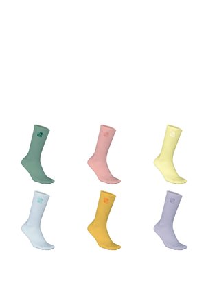 LOT DE 6 PACK - Chaussettes de sport - jaune