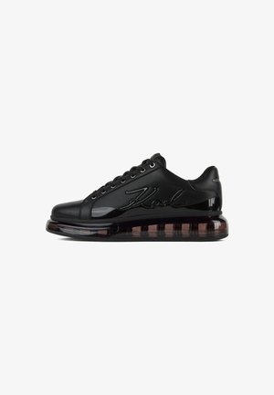 KARL LAGERFELD KAPRI KUSHION SIGNIA GLÄNZENDE SNEAKER - Sneakers laag - black