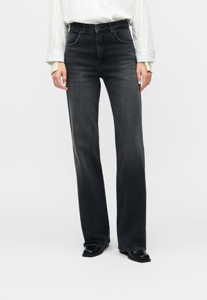 DANICA  - Široké nohavice - cold black wash