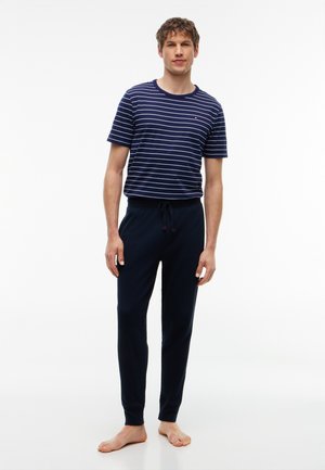 Tommy Hilfiger, TEE SIGNATURE 3 PACK - Unterhemd/-shirt - classic navy/terra red/white