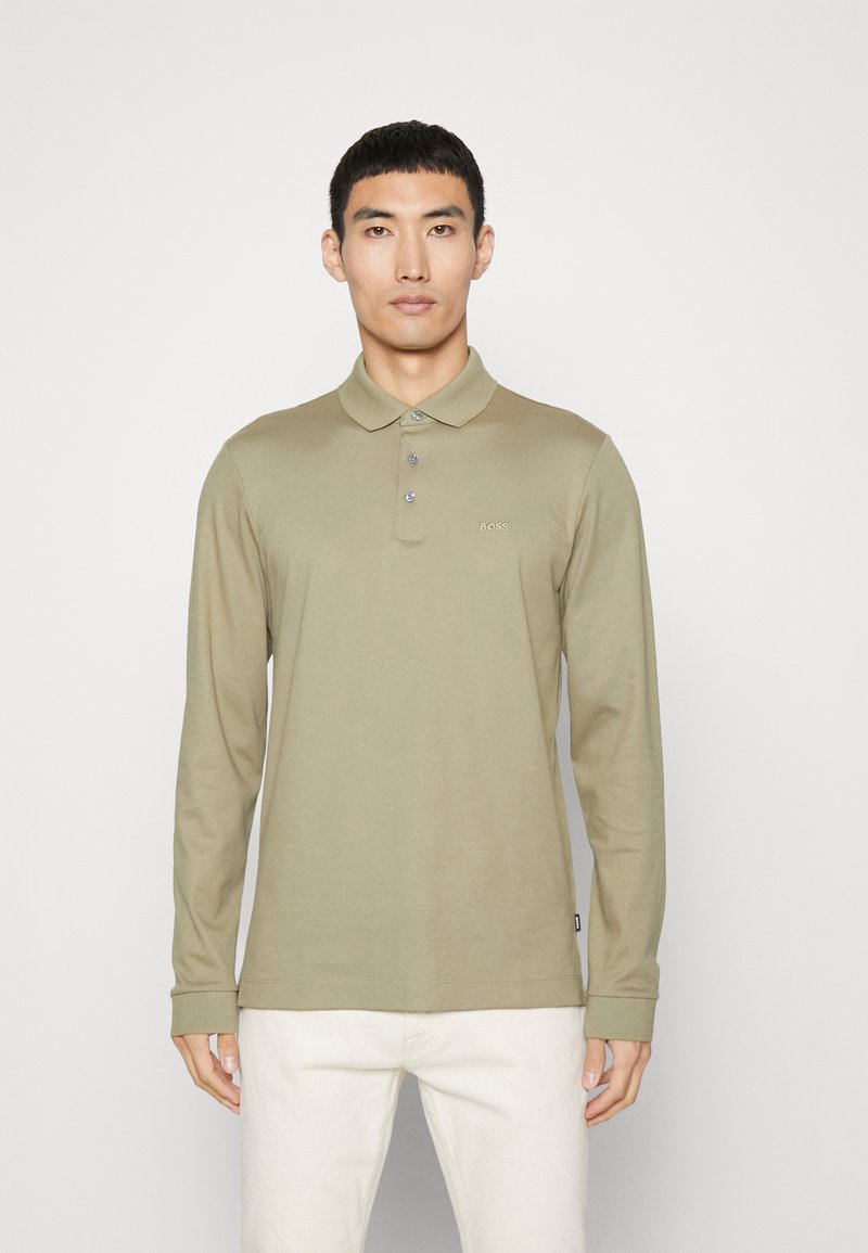 BOSS PADO Polo shirt light/pastel green/light yellow Zalando