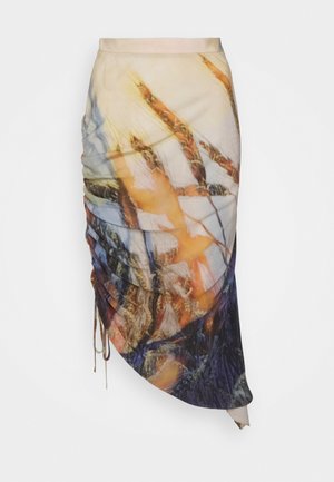 Materiel DIAGONAL GATHERED SKIRT - Pencil φούστα - golden hour