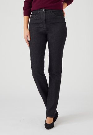Damart, JEAN 5 POCHES, 3 STATURES - Vaqueros slim fit - black