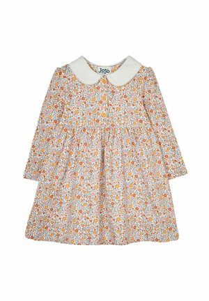 JoJo Maman Bébé DITSY FLORAL PETER PAN - REGULAR FIT - Freizeitkleid - cream