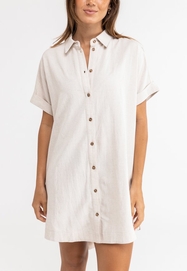 CLASSIC - Blusenkleid - beige