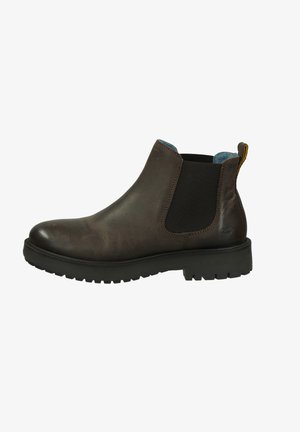 camel active STONE - Platform ankle boots - dark brown