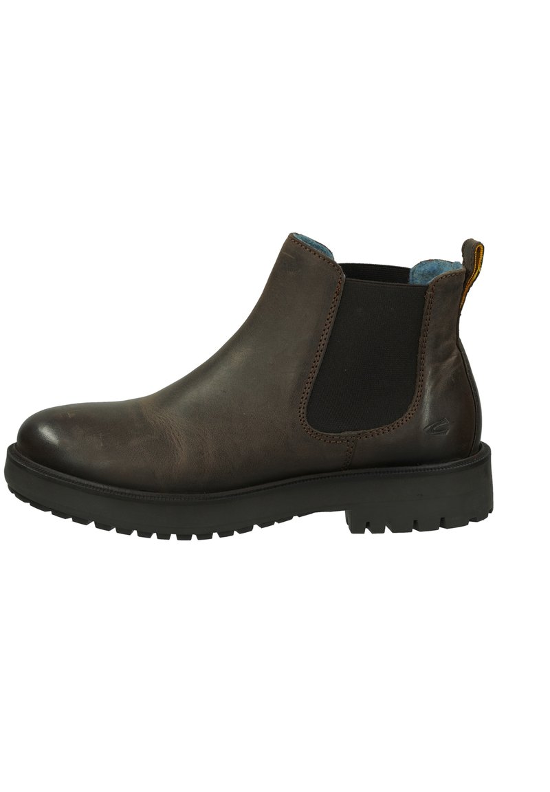 camel active STONE - Platform ankle boots - dark brown
