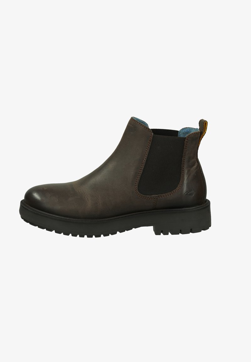 camel active STONE - Platform ankle boots - dark brown