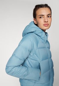 The North Face HYALITE DOWN HOODIE - Doudoune - algae blue