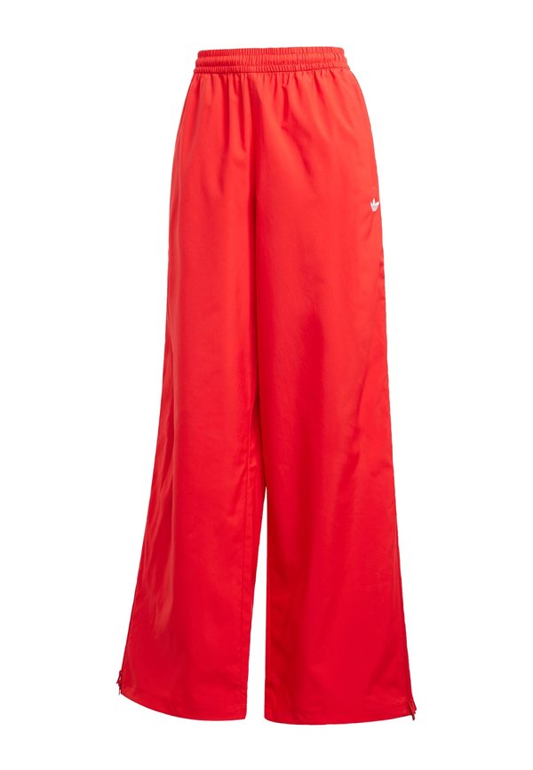 ADILENIUM SEASONAL 3 ZIP TRACK WIDE - Tracksuit bottoms - better scarlet