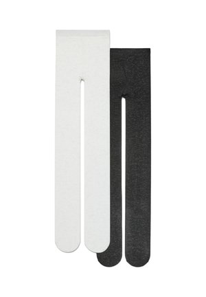PACK 2 - Collant - bianco lana